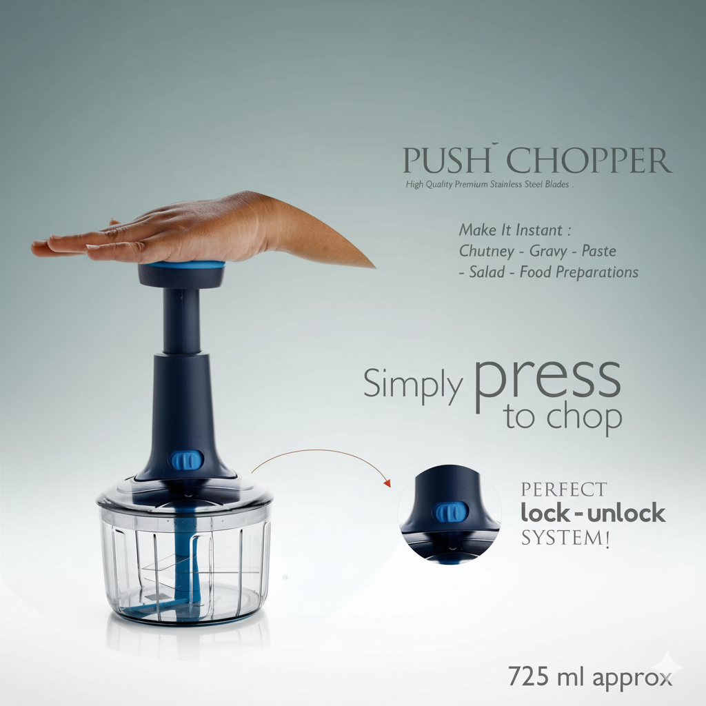 "Hand Press Chopper"🥕