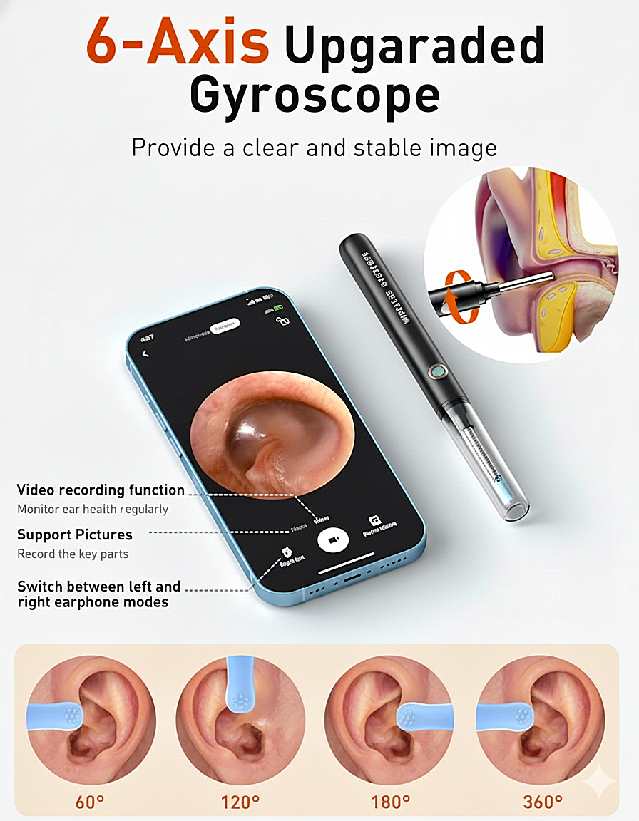 Smart Visual Ear Wax Cleaner