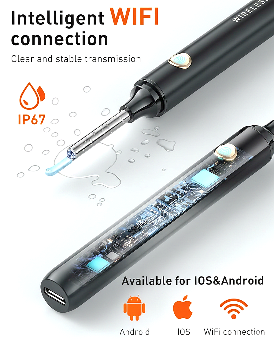 Smart Visual Ear Wax Cleaner