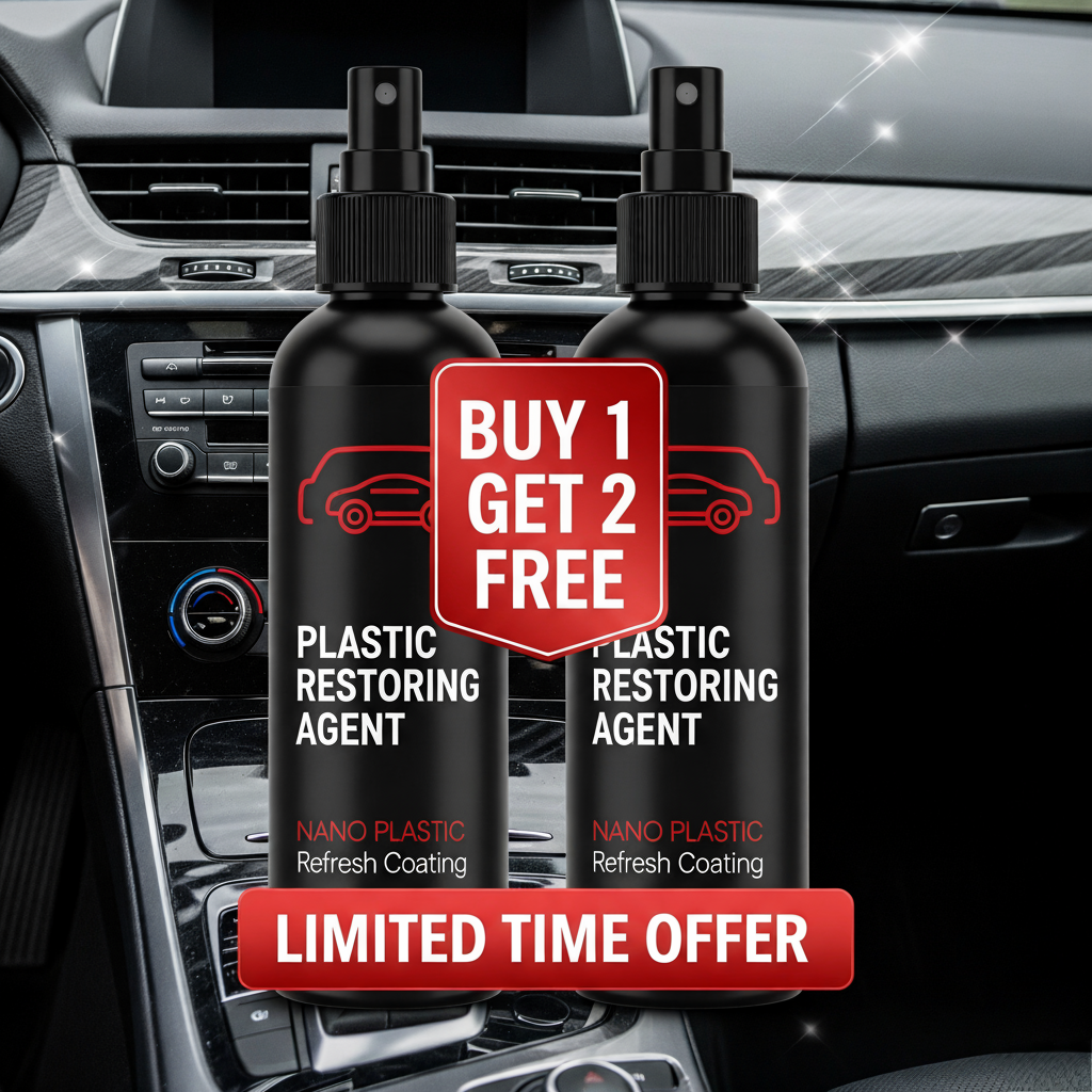 Plastic Restoring Agent Polish 100ml x 3 =300 (Buy 1 Get 2 Free)