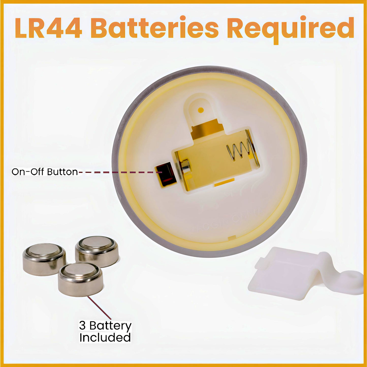 LED Candle Light (In Pack 3 Candel)