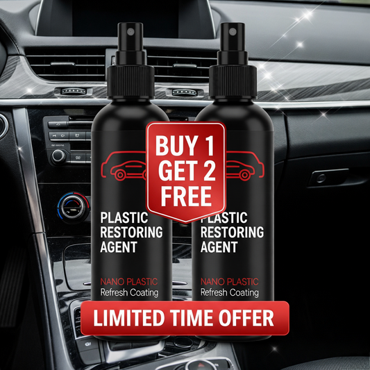 Plastic Restoring Agent Polish 100ml x 3 =300 (Buy 1 Get 2 Free)