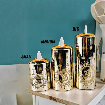 LED Candle Light (In Pack 3 Candel)